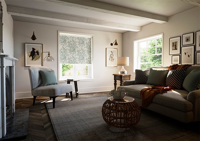 Laura Ashley Picardie, Sage - Twist&Fit Roller Blind - Image 7